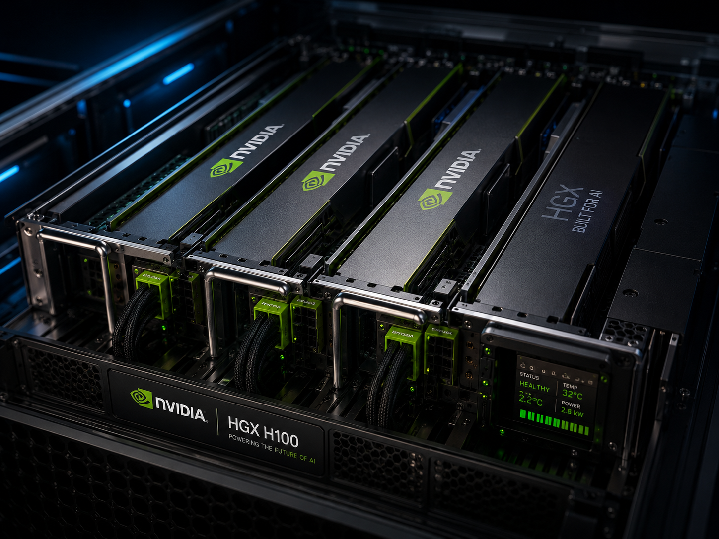 NVIDIA HGX AI server system